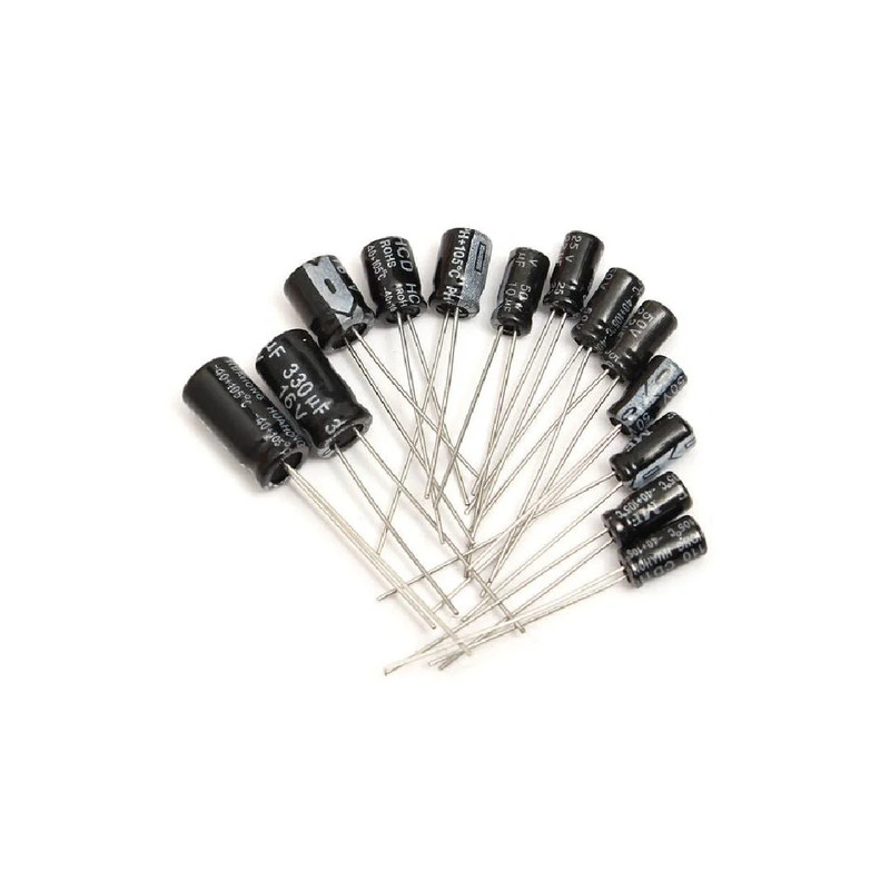 Capacitor Kit 12 Values (120 Pack) - أكسسوارات